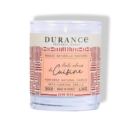 Bougie Parfumée Anti Odeurs de Cuisine (Actif Breveté) - Durance