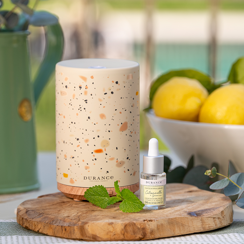 Concentré et diffuseur Citronnelle Géranium