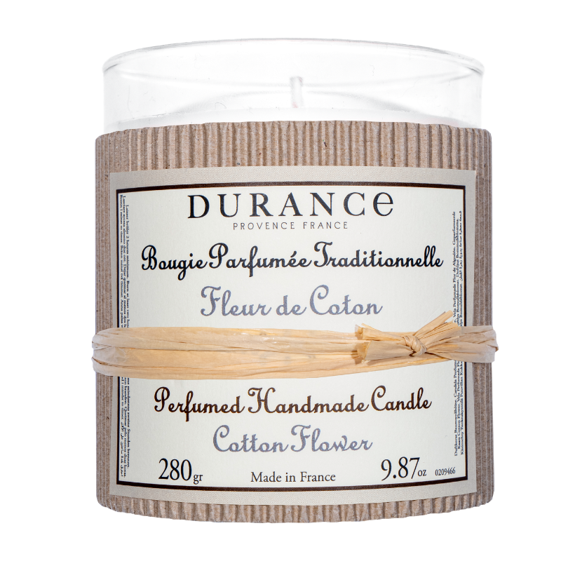 Grande bougie Fleur de Coton