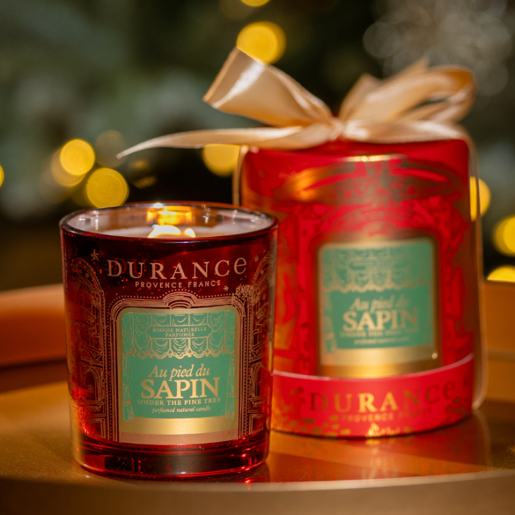 Bougie Mèche en Bois Sapin - Durance