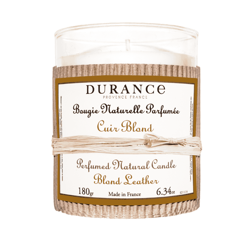 Bougie Parfumée Cuir Blond