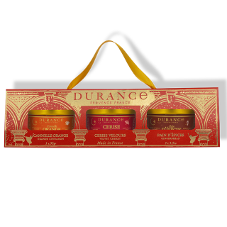 Coffret Bougies Parfumées - Durance