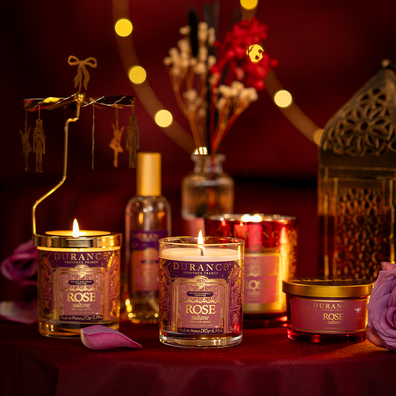 collection parfumée rose sultane