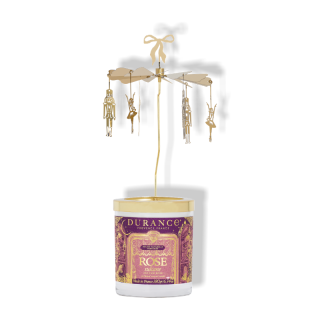 Carrousel Bougie Rose Sultane