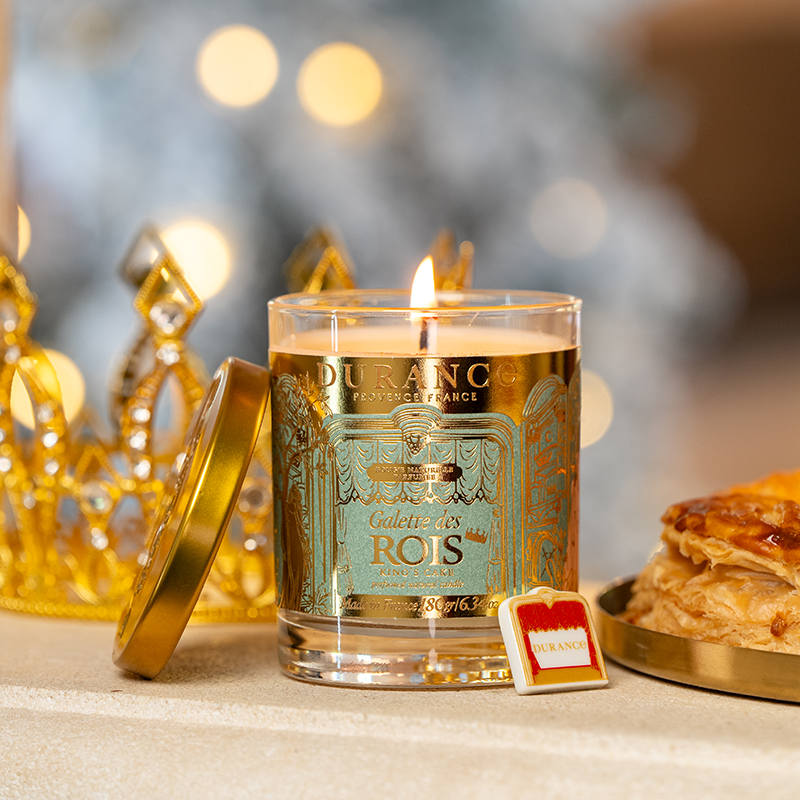 Bougie Galette des Rois ambiance