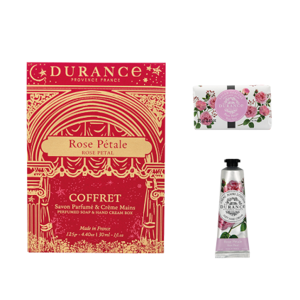 Coffret Duo Rose Pétale contenu
