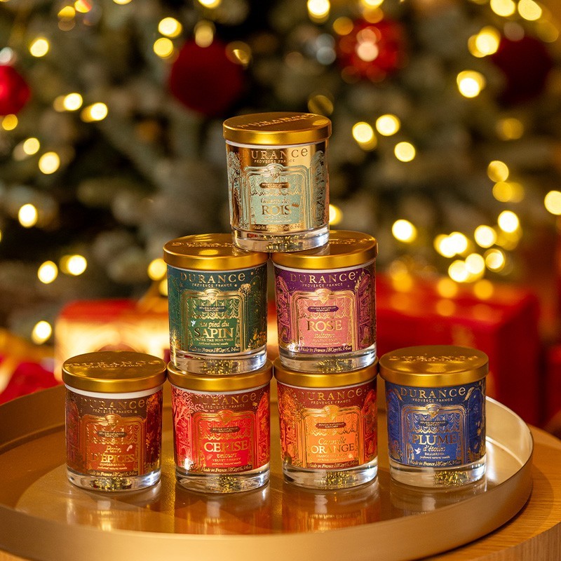 Plusieurs bougies de Noël