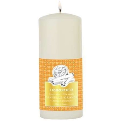 Bougie cylindrique parfumée - Cannelle Orange