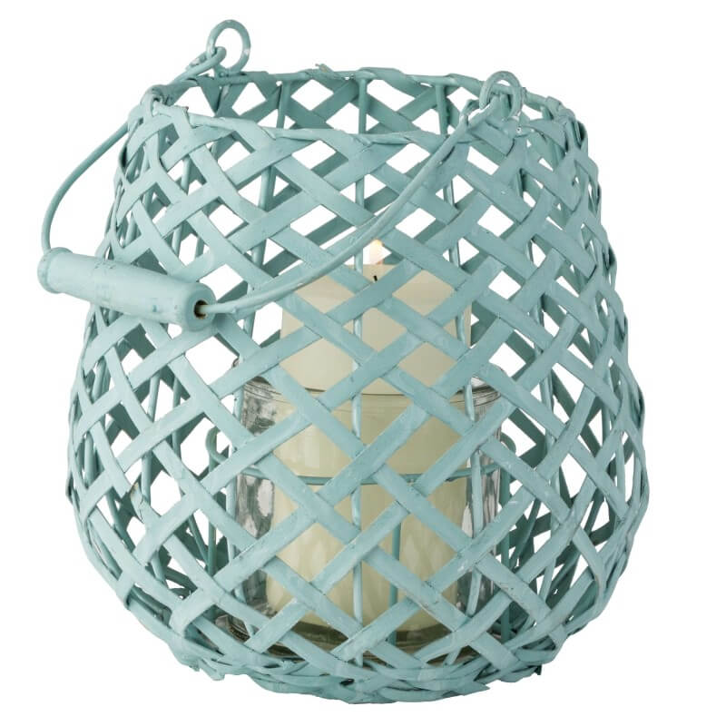 Lanterne pour Extérieur Bleue