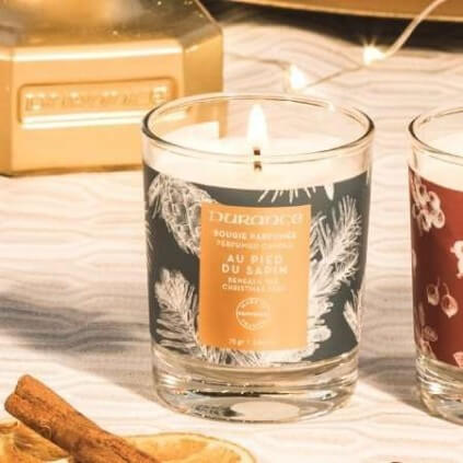 Mini Bougie Naturelle Parfumée Au Pied du Sapin 2