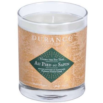 Bougie Parfumée Naturelle Au Pied du Sapin de Noël