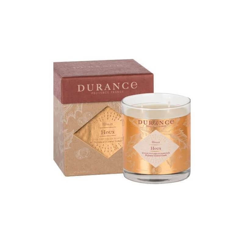 Bougie Parfumée Naturelle Deux Mèches Houx