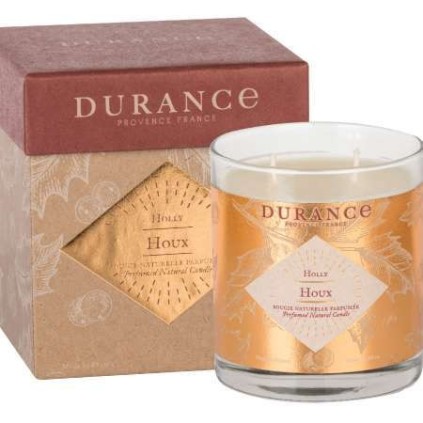 Bougie Parfumée Naturelle Deux Mèches Houx