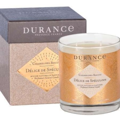 Bougie Parfumée Naturelle Deux Mèches Délice de Spéculoos
