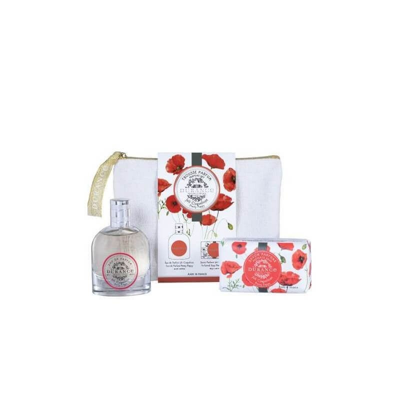 Trousse Eau de Parfum & Savon Solide Joli Coquelicot Made in France