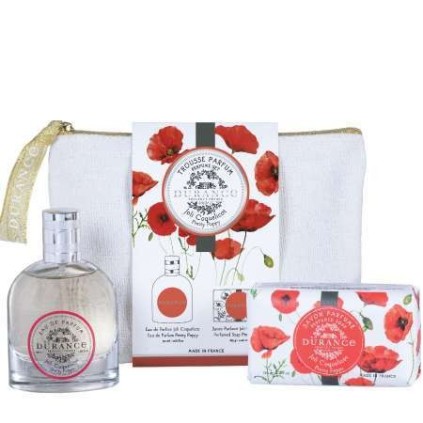 Trousse Eau de Parfum & Savon Solide Joli Coquelicot Made in France