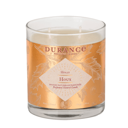 Bougie Parfumée Naturelle Deux Mèches Houx 2