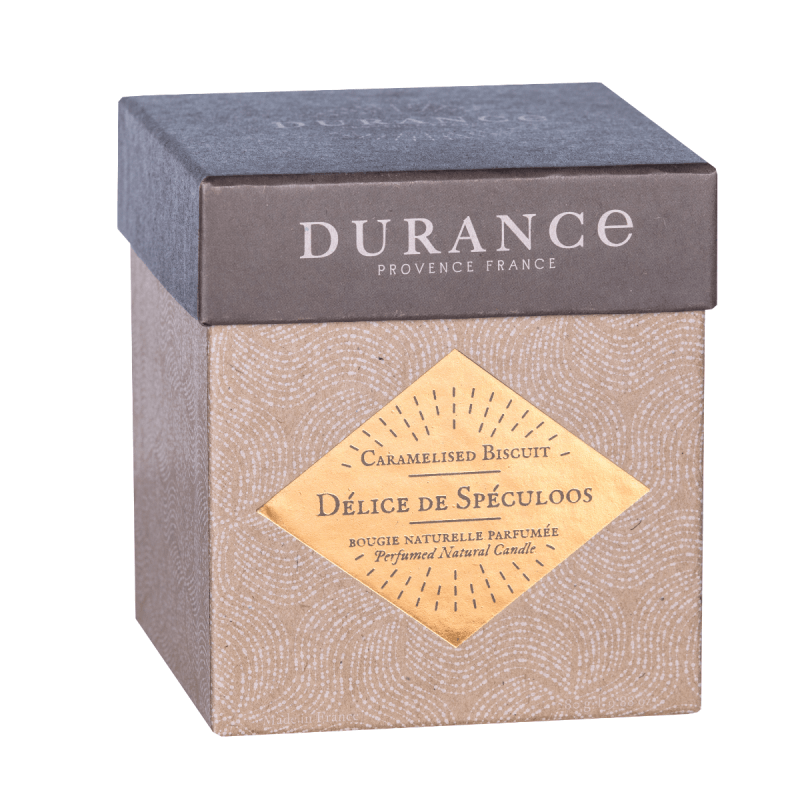 Bougie Parfumée Naturelle Deux Mèches Délice de Spéculoos