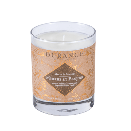 Bougie Parfumée Naturelle Myrrhe et Benjoin 2