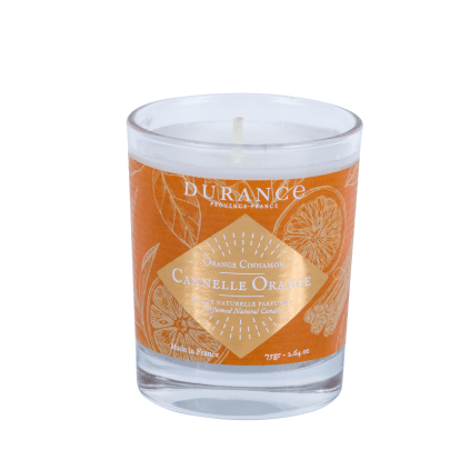 Mini Bougie Parfumee Cire Naturelle Cannelle Orange de Noel Made in France 2