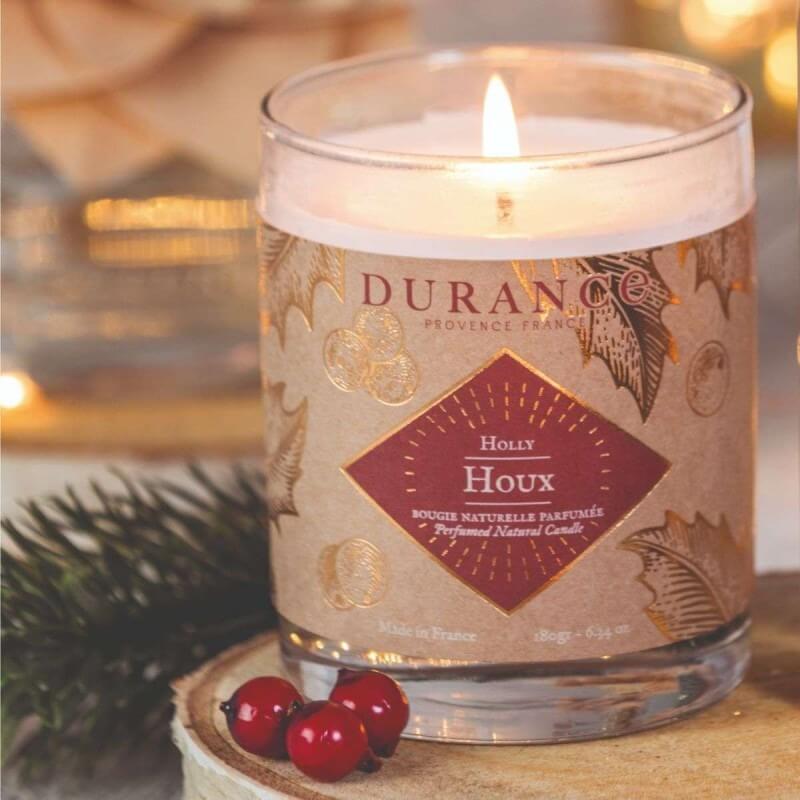 Bougie Parfumée Naturelle Houx