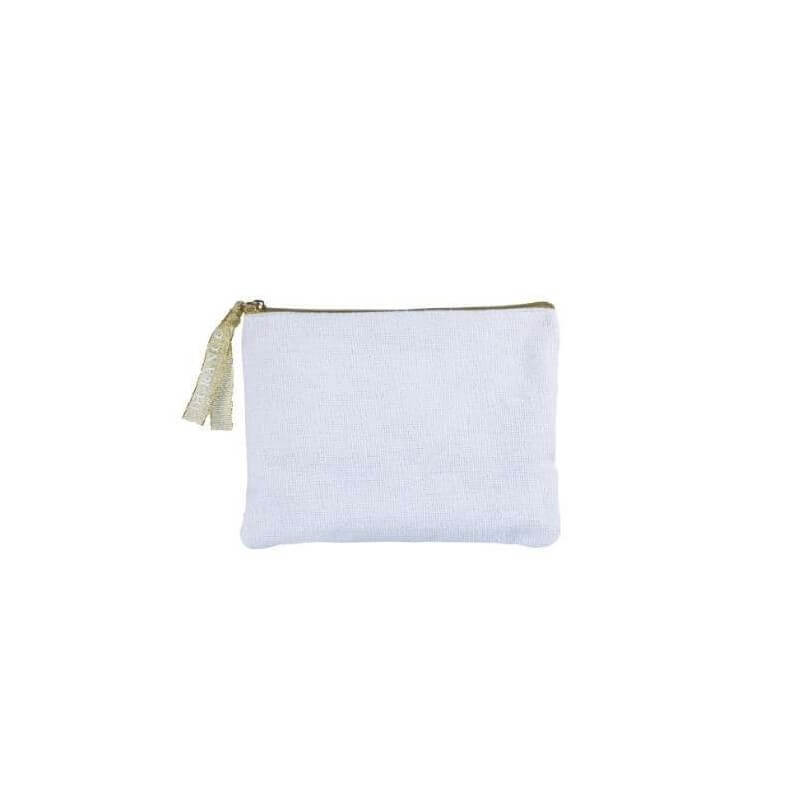 Trousse Ecru et Or