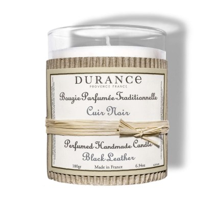 Bougie parfumée Cuir Noir
