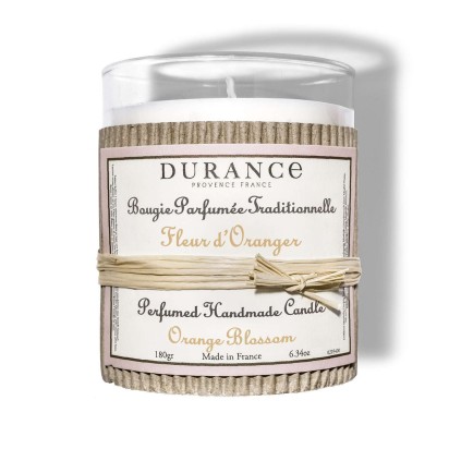 bougie parfumée fleur d'oranger