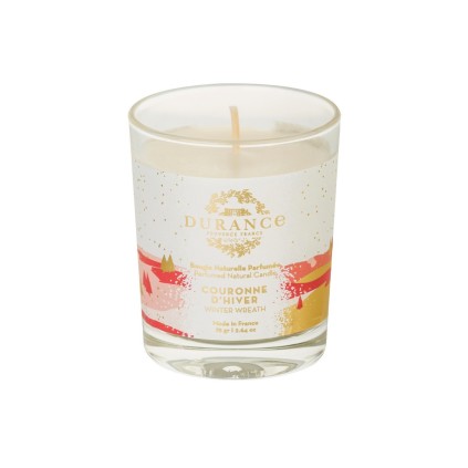 Mini Bougie Parfumée Couronne d'Hiver
