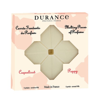Carrés Fondants de Parfum Cire Parfumee Coquelicot