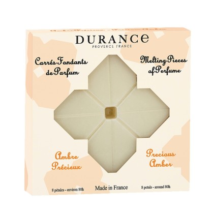Carrés Fondants de Parfum Cire Parfumée à fondre Ambre Précieux