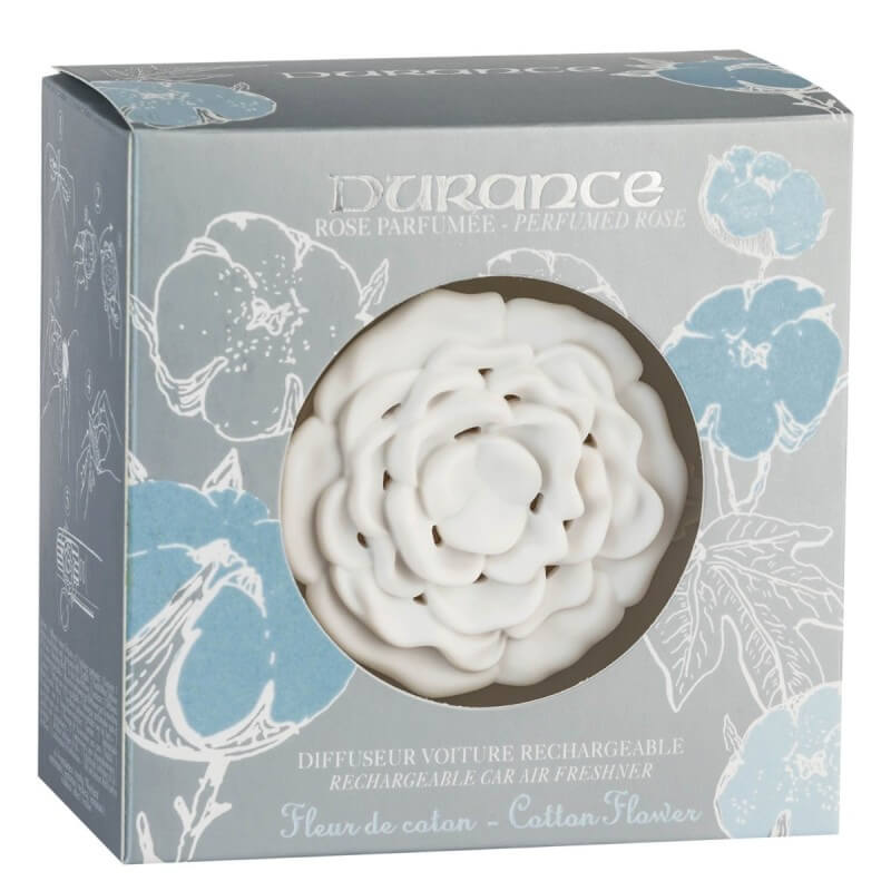 Parfum Voiture Rechargeable Fleur de Coton