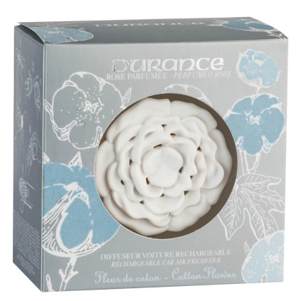 Parfum Voiture Rechargeable Fleur de Coton