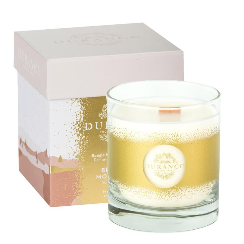 Bougie Naturelle mèche bois Brioche Moelleuse