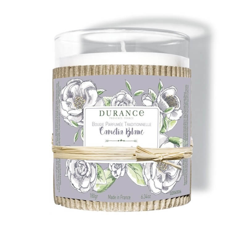 Bougie parfumée Camélia Blanc - Edition limitée Fête des fleurs