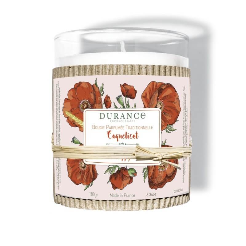 Bougie parfumée Coquelicot - Edition limitée Fête des fleurs