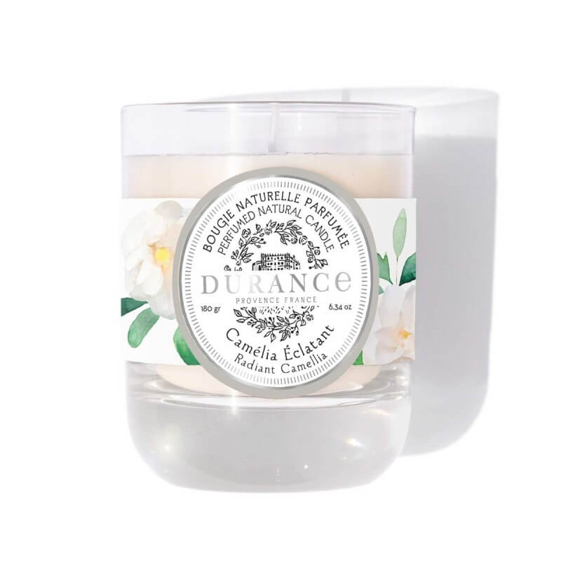 Bougie Parfumée Naturelle Camélia Éclatant - Durance