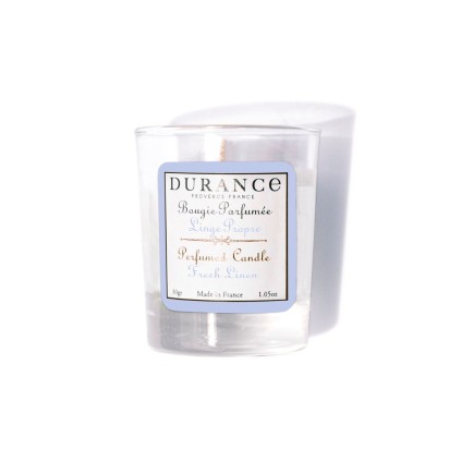 Mini Bougie Parfumée Linge Propre - Durance