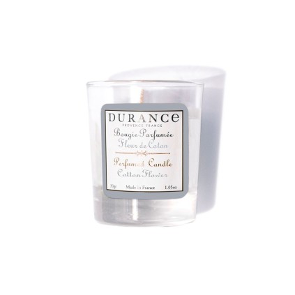 Mini Bougie Parfumée Fleur de Coton - Durance