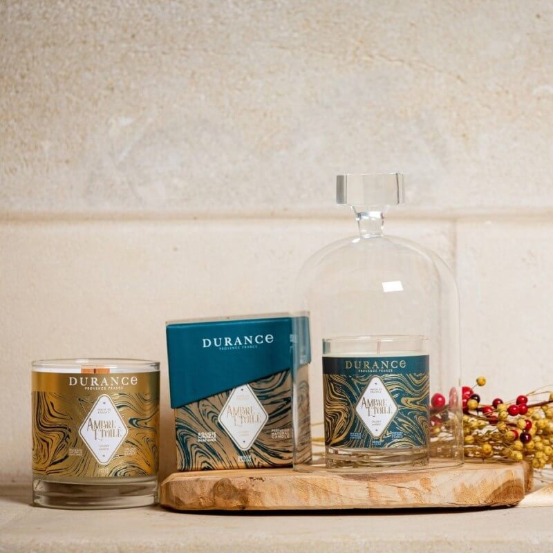 Bougie parfumée Ambre - Durance