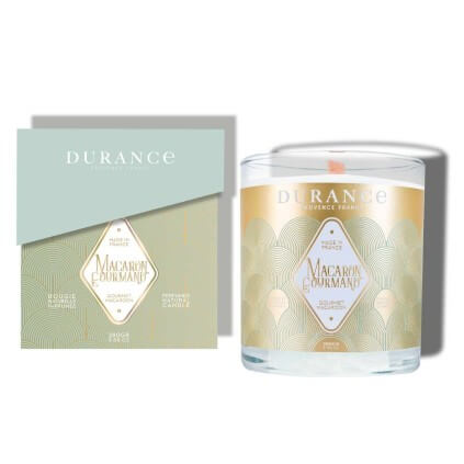 Bougie Mèche Bois Parfumée Macaron Gourmand 2