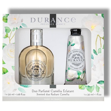 Coffret Parfum et Crème Mains Camélia Eclatant