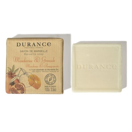 Savon solide de Marseille Mandarine & Grenade- Durance
