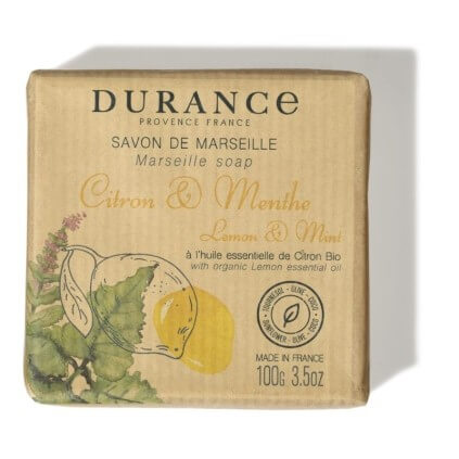 Savon solide de Marseille Citron Menthe - Durance 2
