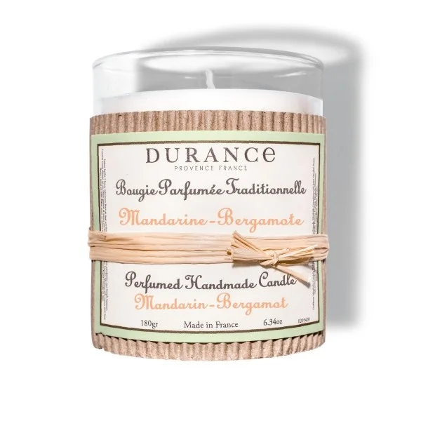 Bougie Parfumée Mandarine Bergamote - Durance