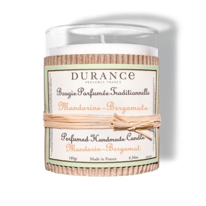 Bougie Parfumée Mandarine Bergamote Durance