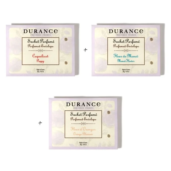 Lot de 3 Sachets Parfumés - Durance