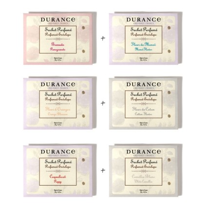 Lot de 6 sachets parfumés - Durance