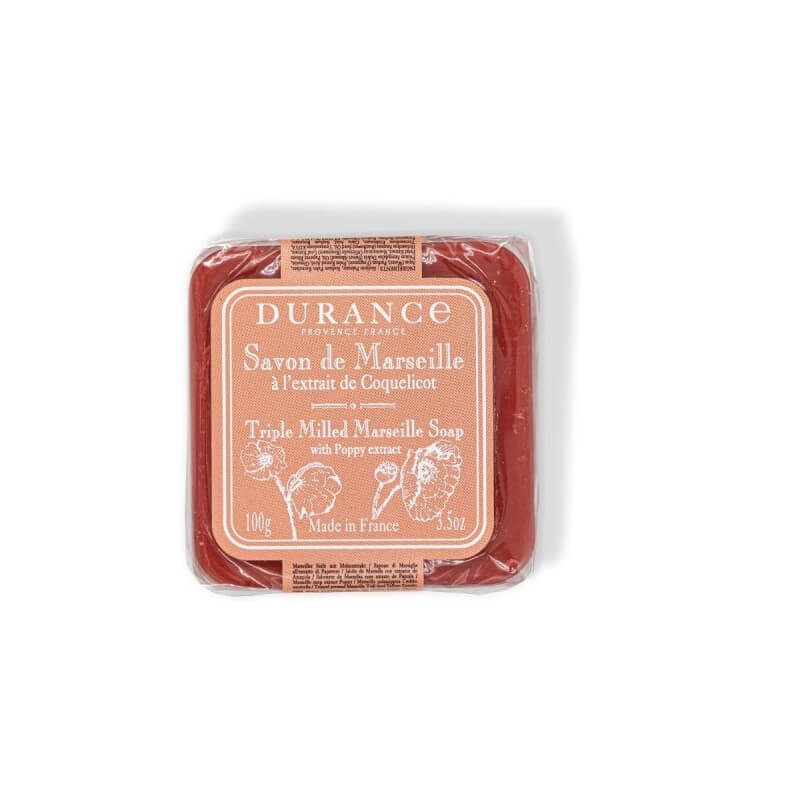 Savon de Marseille Coquelicot