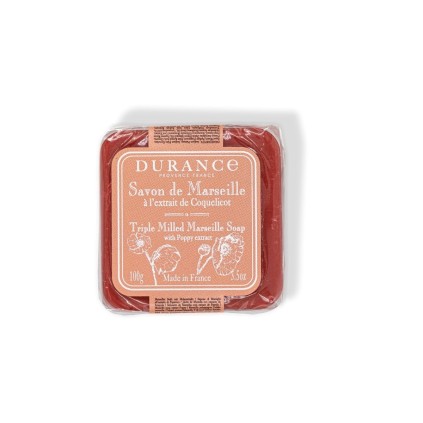 Savon de Marseille Coquelicot